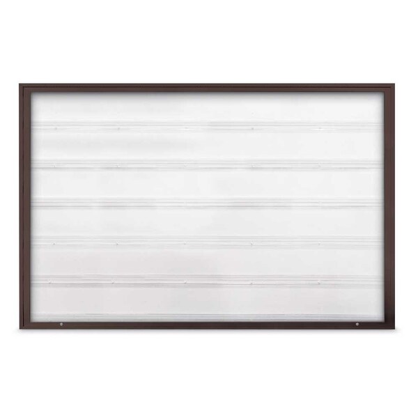 Single Door Radius Corkboard, 18"X24", B